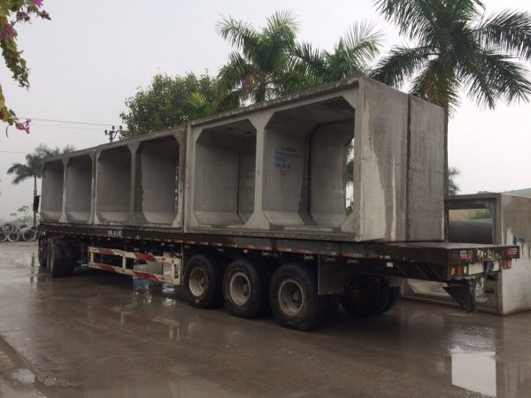 vận chuyển cống hộp đôi